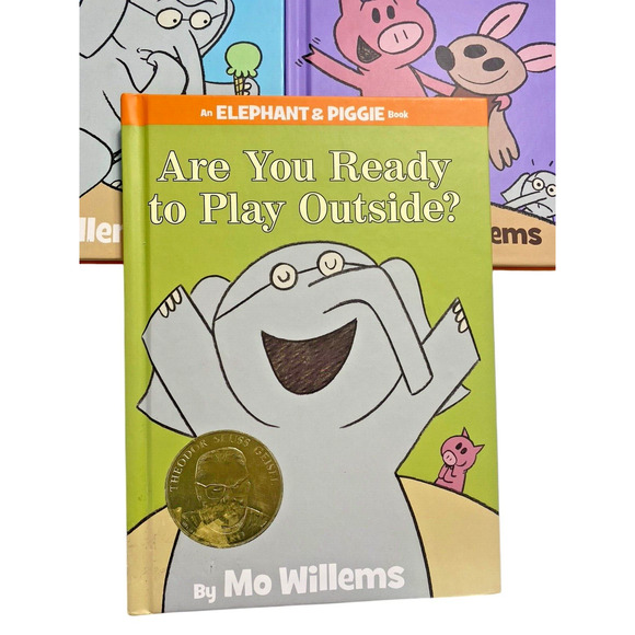 Mo Willems Elephant & Piggie Books Set Lot 3 Hardcover Childrens Book Series - Picture 2 of 5